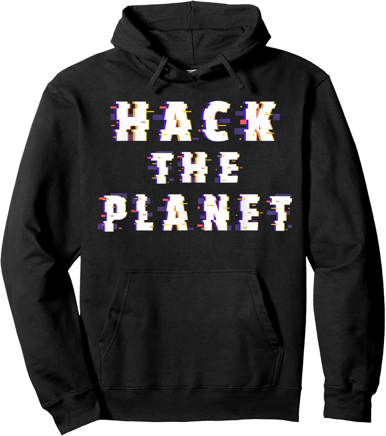 Hack the Planet Coding Programmer Software Developer Hacker Hoodie - Hoodie | Black