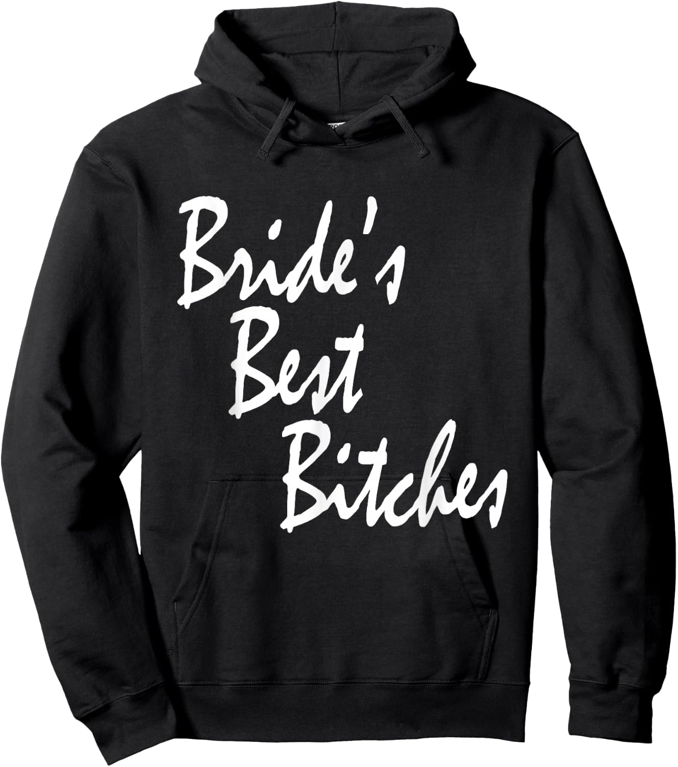 Bachelorette Party Bride's Best Bitches Hoodie - Hoodie | Black