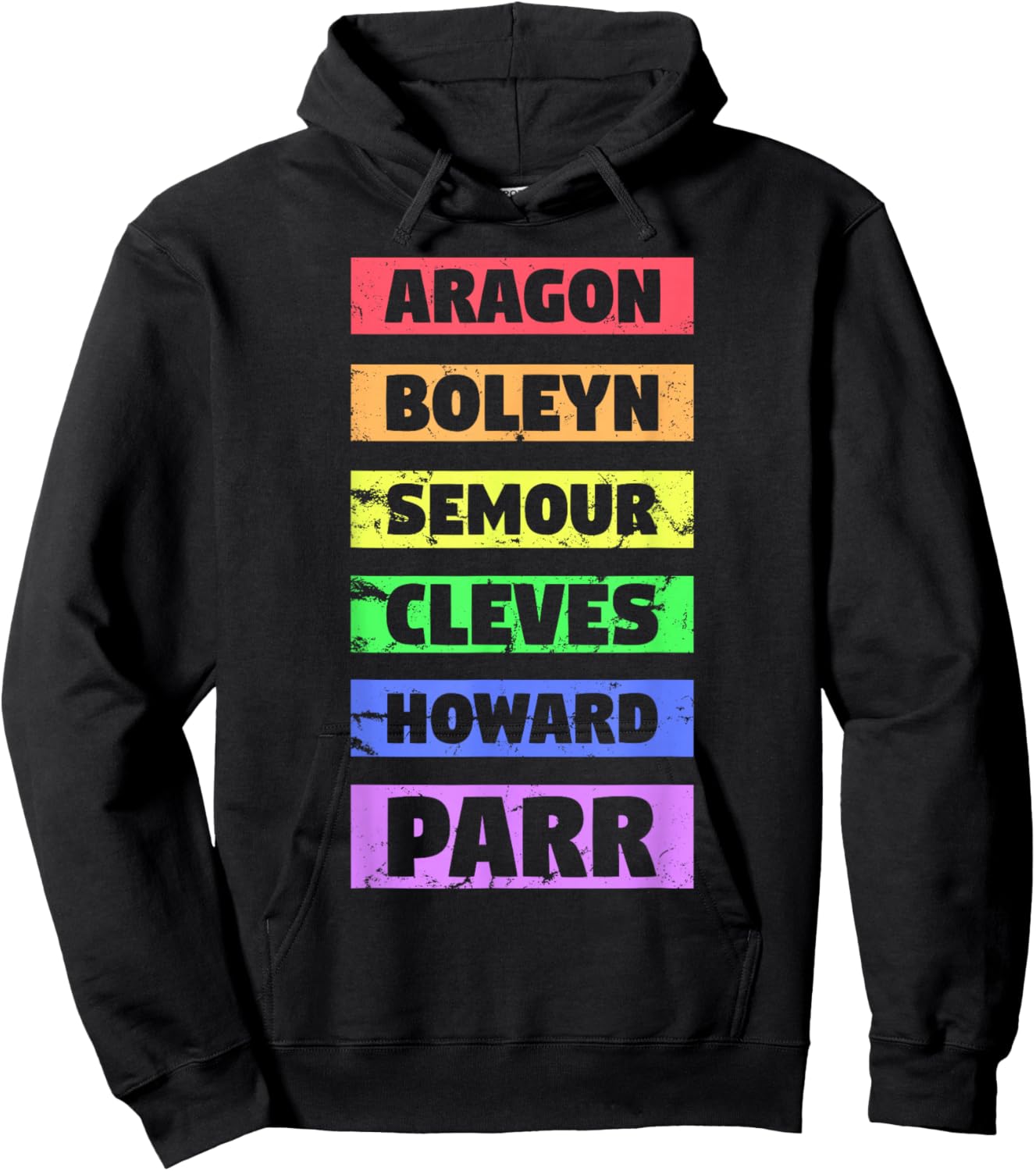 Six Ex Wife British History Gift Historian Musical Lover Hoodie - Hoodie | Black