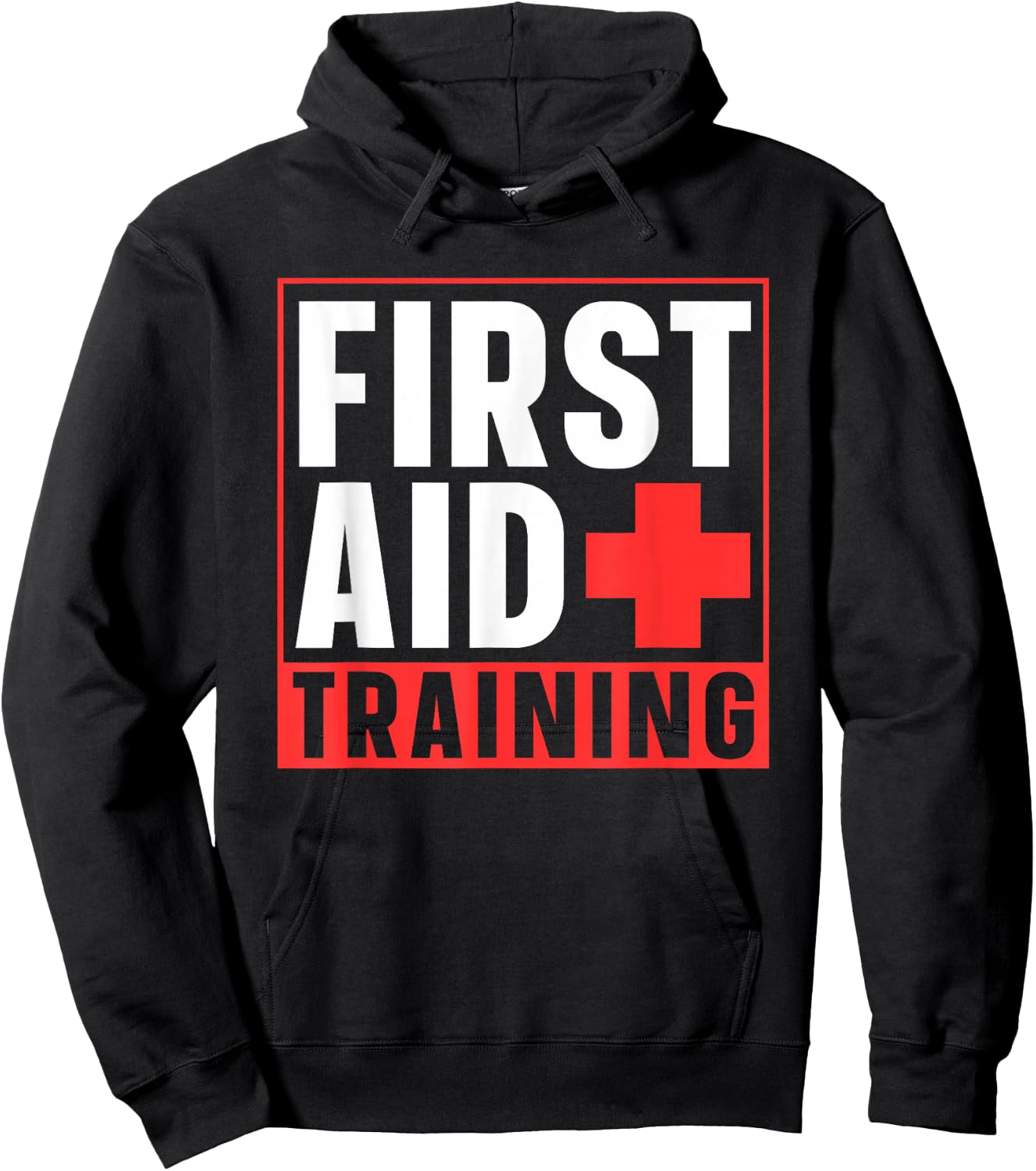 First Aid Training Coach Care Course Emergency Hoodie - Hoodie | Black