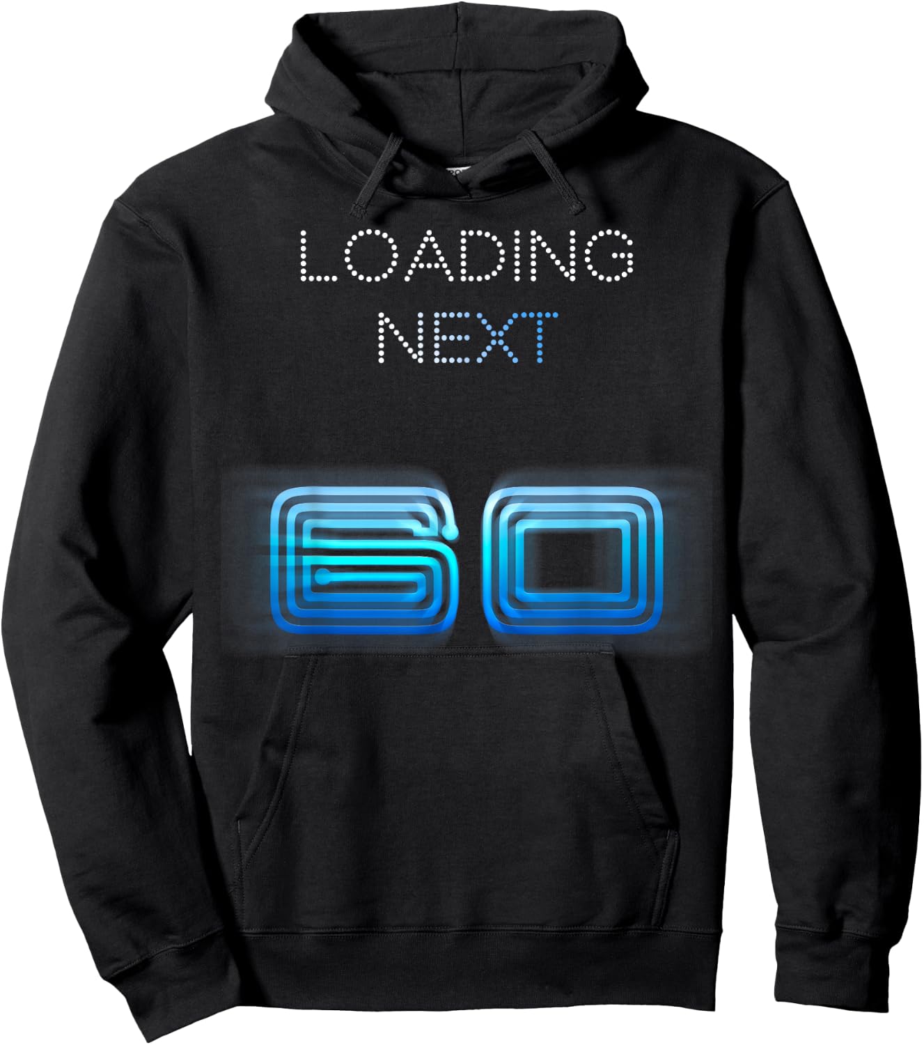 Loading Next 60 - 60 Year Old Retro 1966 60th Birthday Gift Hoodie - Hoodie | Black