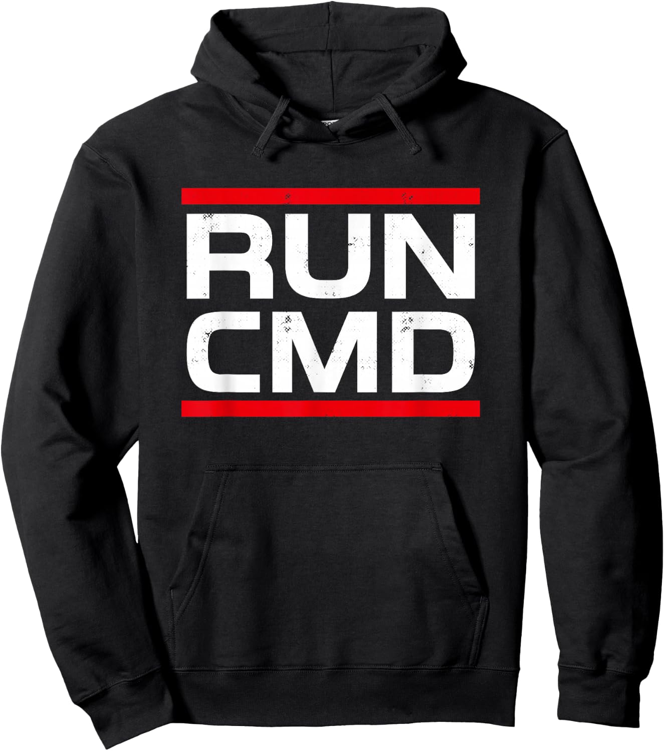 Informatist Run CMD Programmer Sys Admin Gifts Hoodie - Hoodie | Black