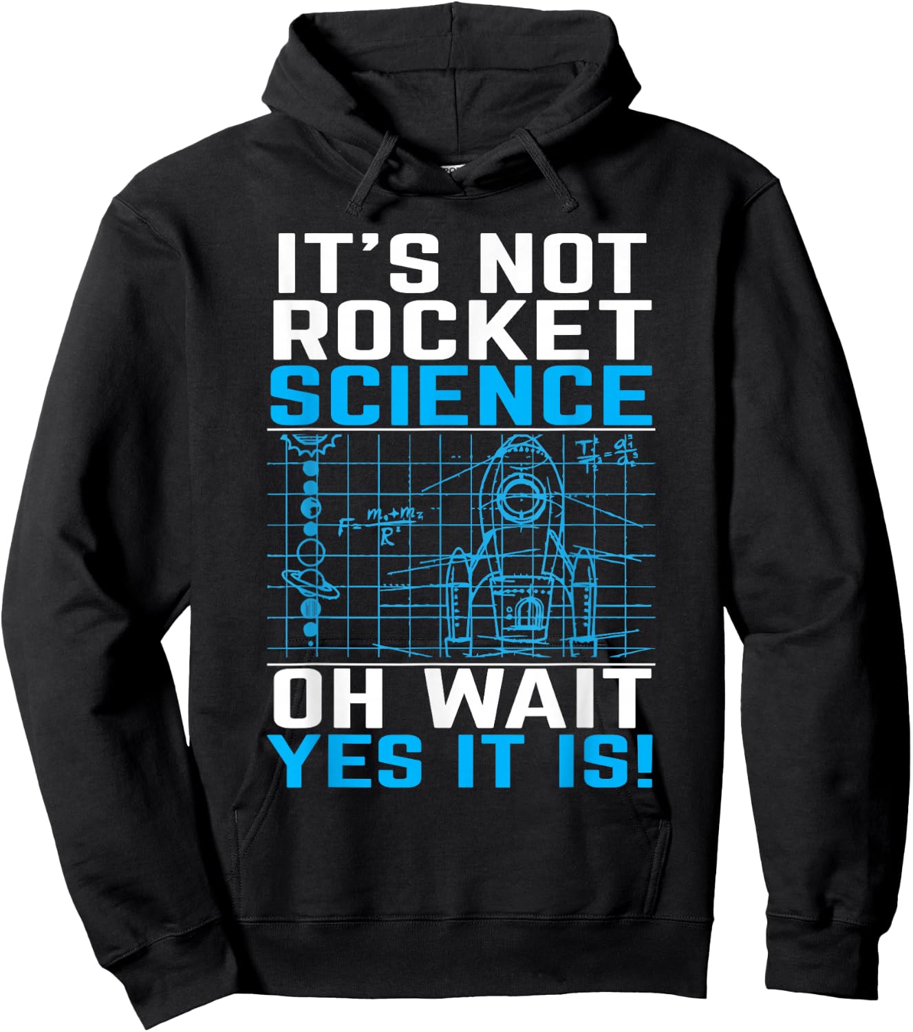 Rocket Science Rocket Science Gift Hoodie - Hoodie | Black