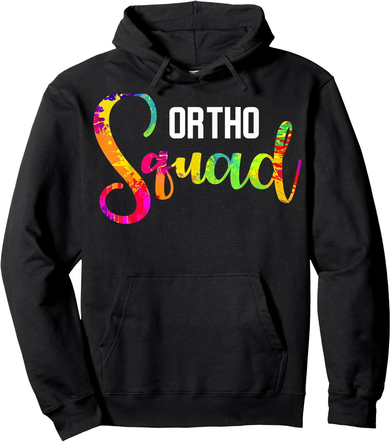 Orthodontist Ortho Squad Orthodontic Technician Hoodie - Hoodie | Black