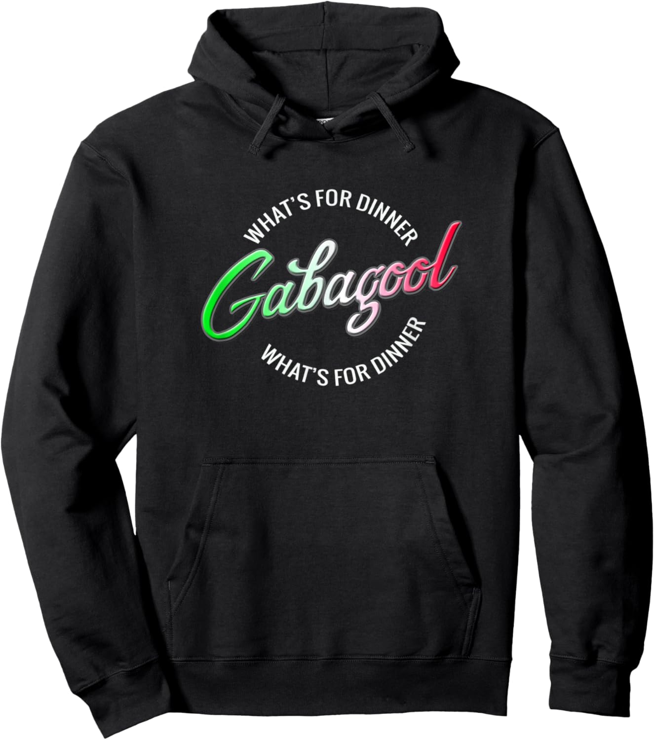 Gabagool Italian Food Popular New Jersey Italians TV Show Hoodie - Hoodie | Black