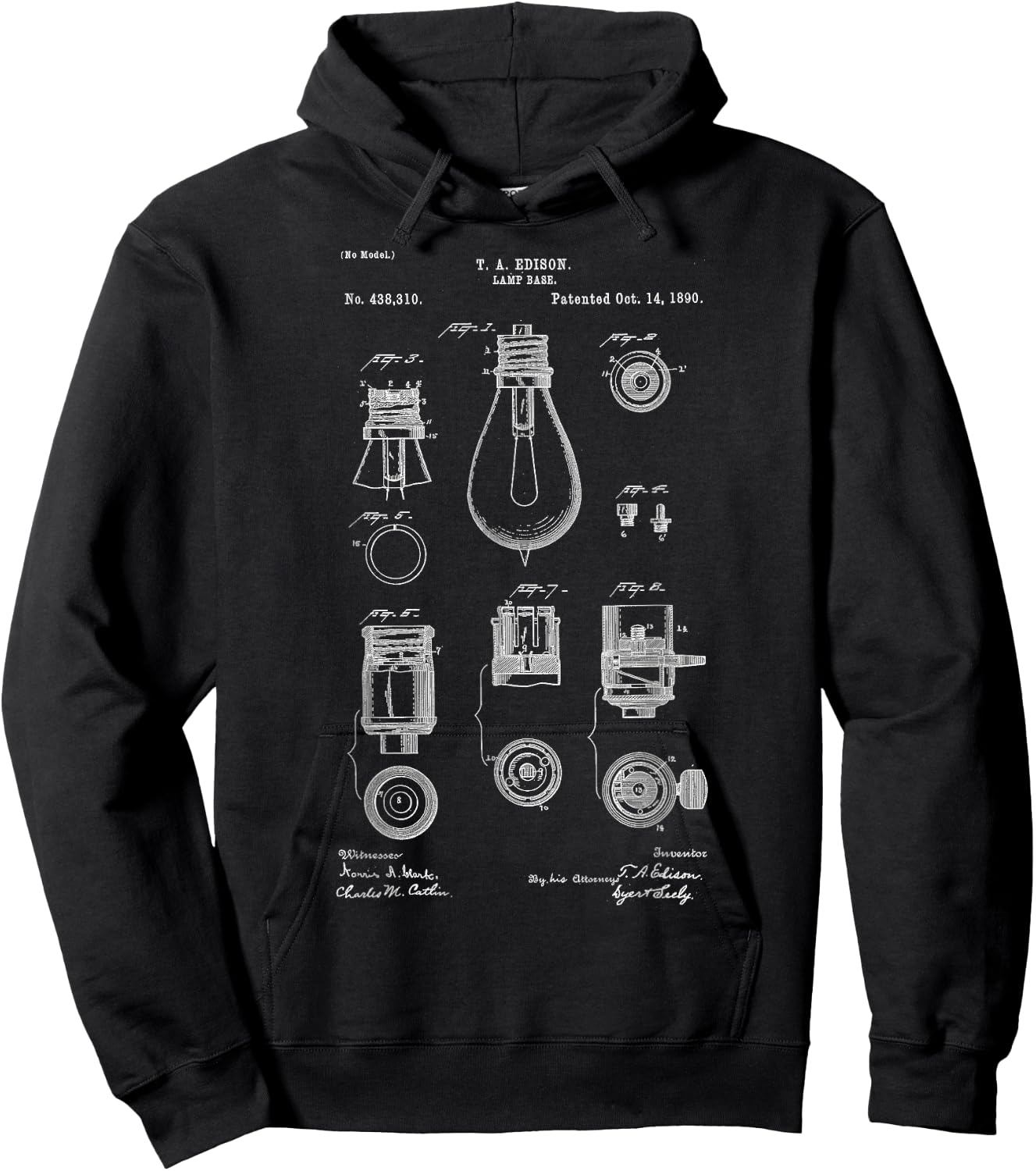 Electrician Electrical Engineers , Men's, Black, Small, Short Sleeve, Regular Fit, Cotton Blend, Polyester, , Modern, Art, Exercise and Fitness, -Adults, -Kids Hoodie - Hoodie | Black