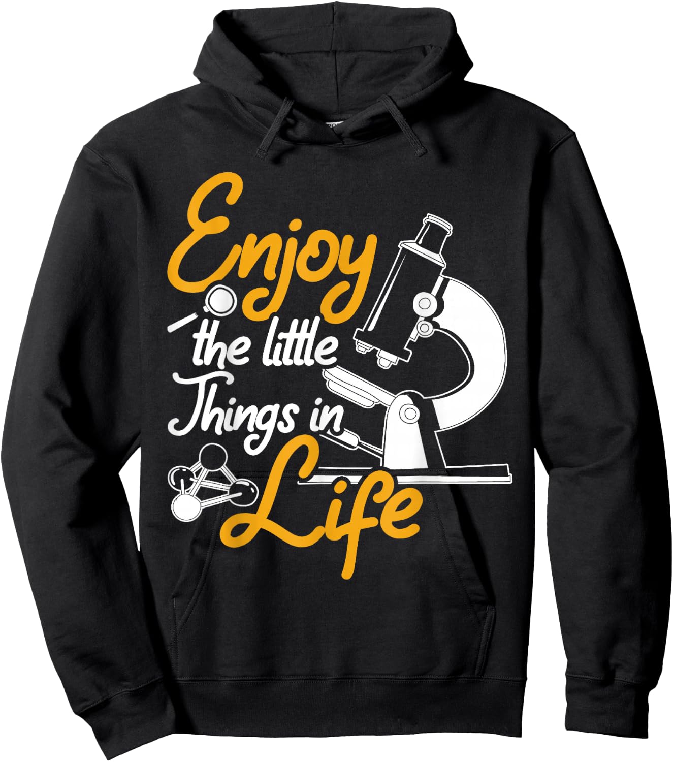 Microbiology Science Funny Gift Biology Hoodie - Hoodie | Black
