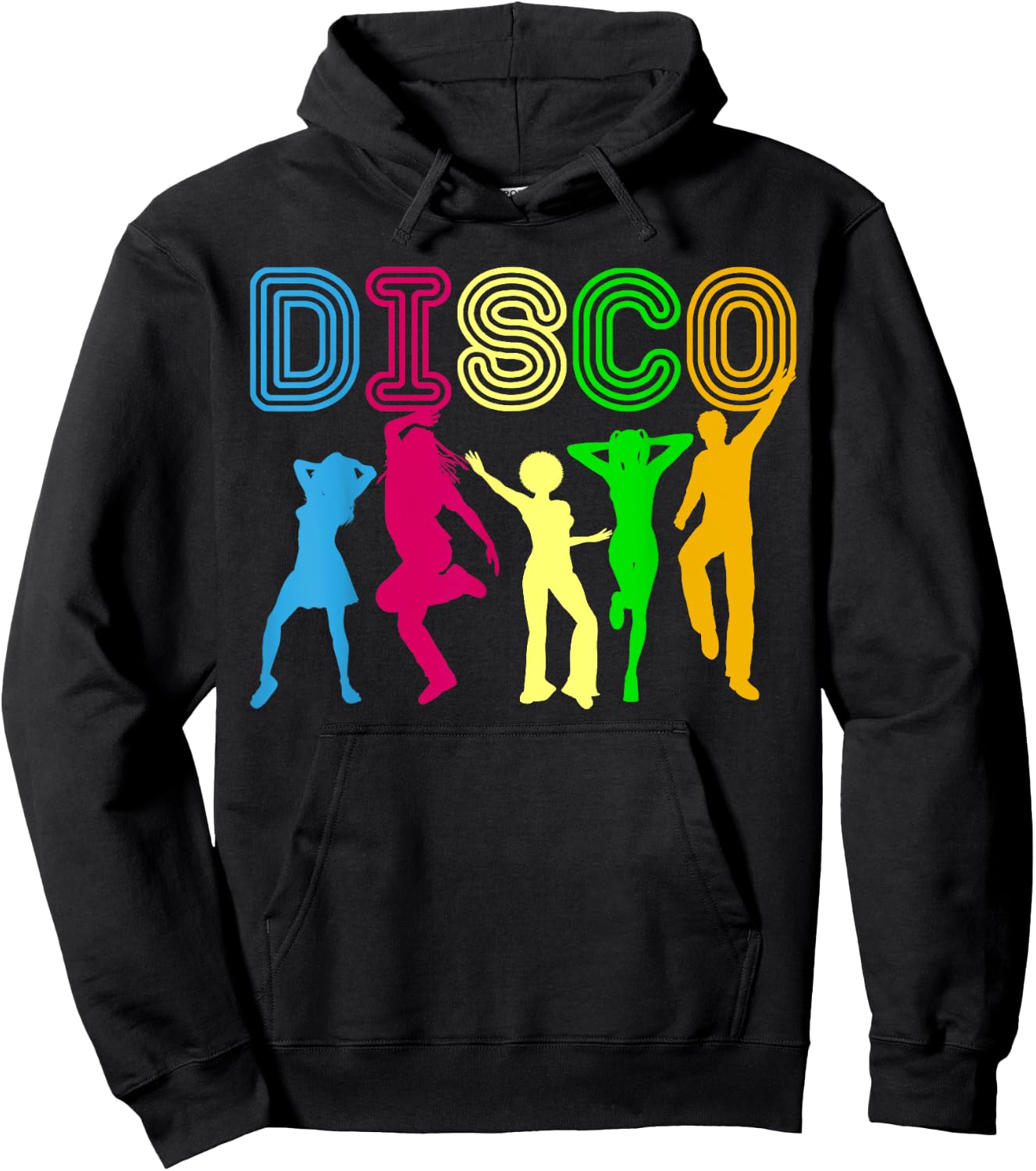 Disco Shirt | Night Club Dancing Retro Vintage Shirt Gift Hoodie - Hoodie | Black