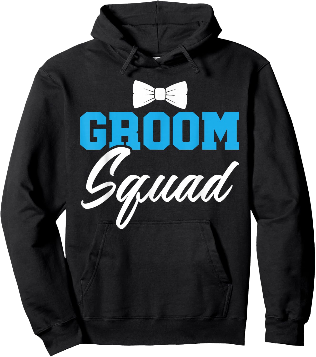 Groom Squad Party Marry Bride Groomsquad Bachelor Hoodie - Hoodie | Black