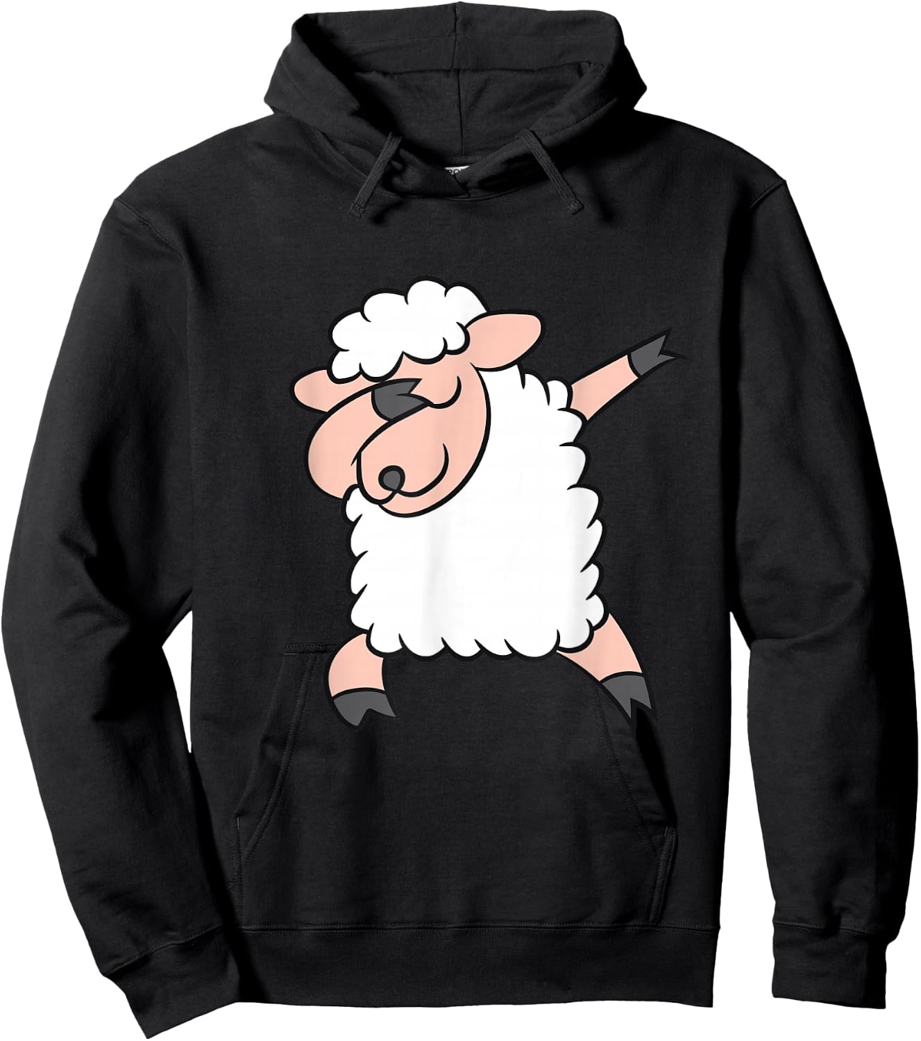 Dabbing Sheep Love Sheep Hoodie - Hoodie | Black