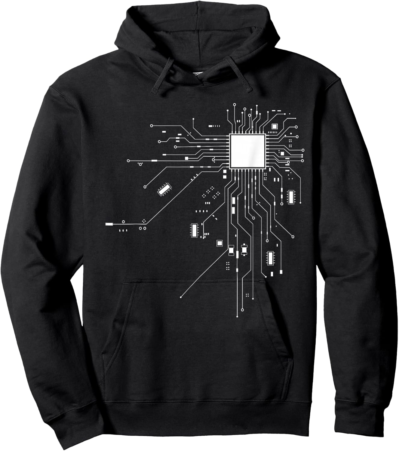 CPU Technology Nerd Computer Chip Computer Scientist Programmer Hoodie - Hoodie | Black