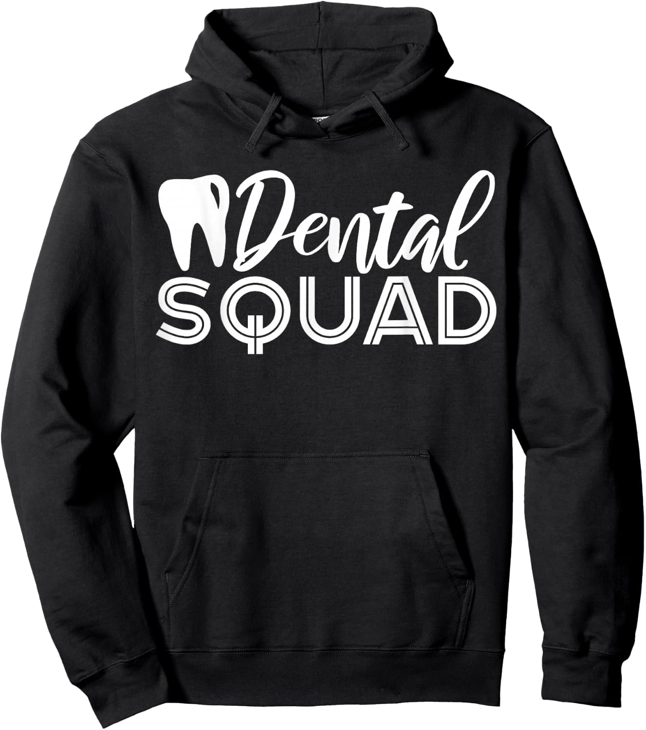 Dental Squad Dentist Office Dental Assistant Hoodie - Hoodie | Black