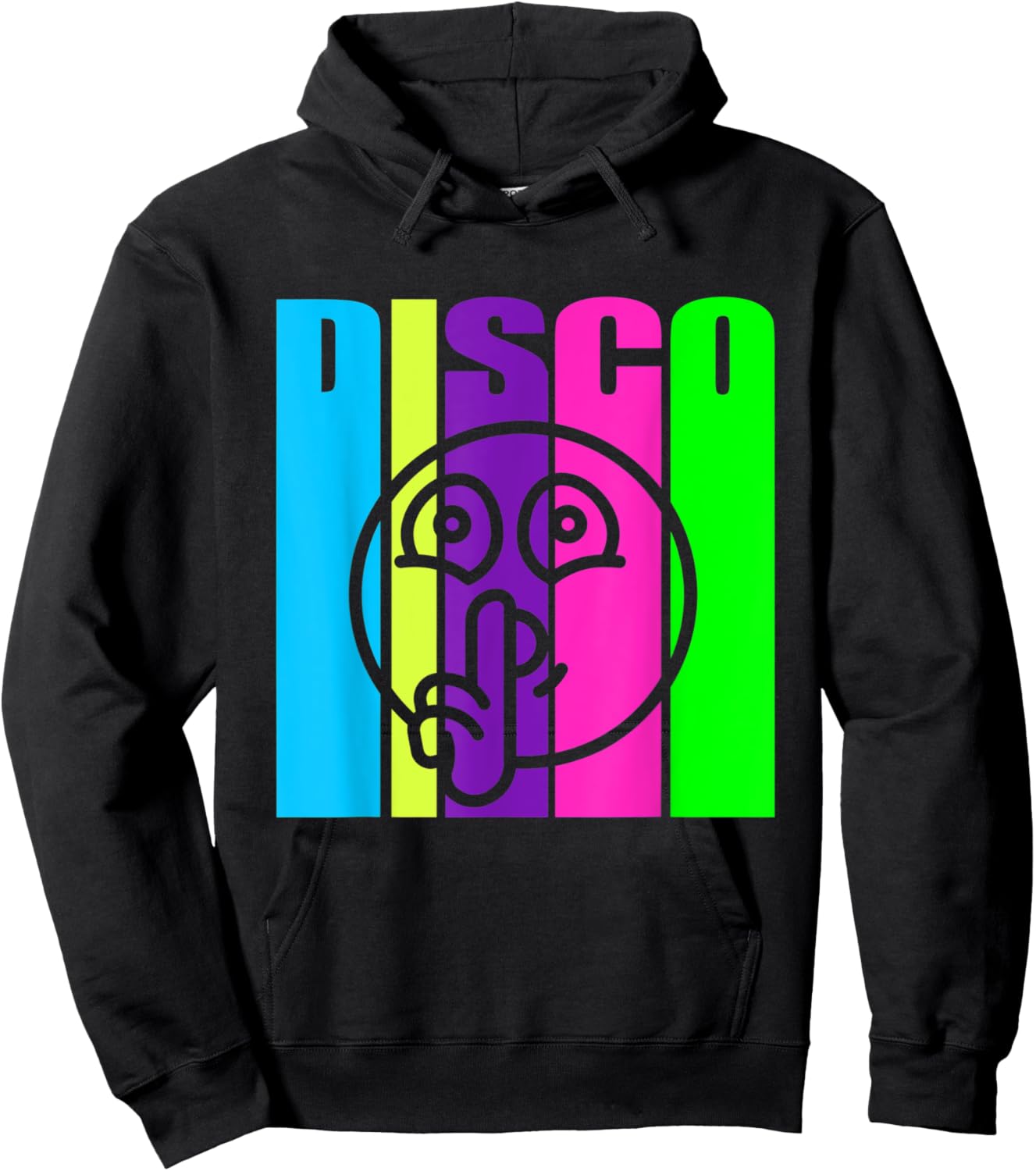 Silent Disco Shh Be Quiet Silhouette Meme Music Dance Lover Hoodie - Hoodie | Black