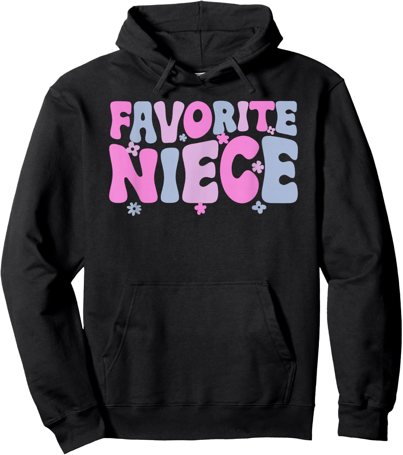 Favorite Niece from Aunt to Niece Hoodie - Hoodie | Black
