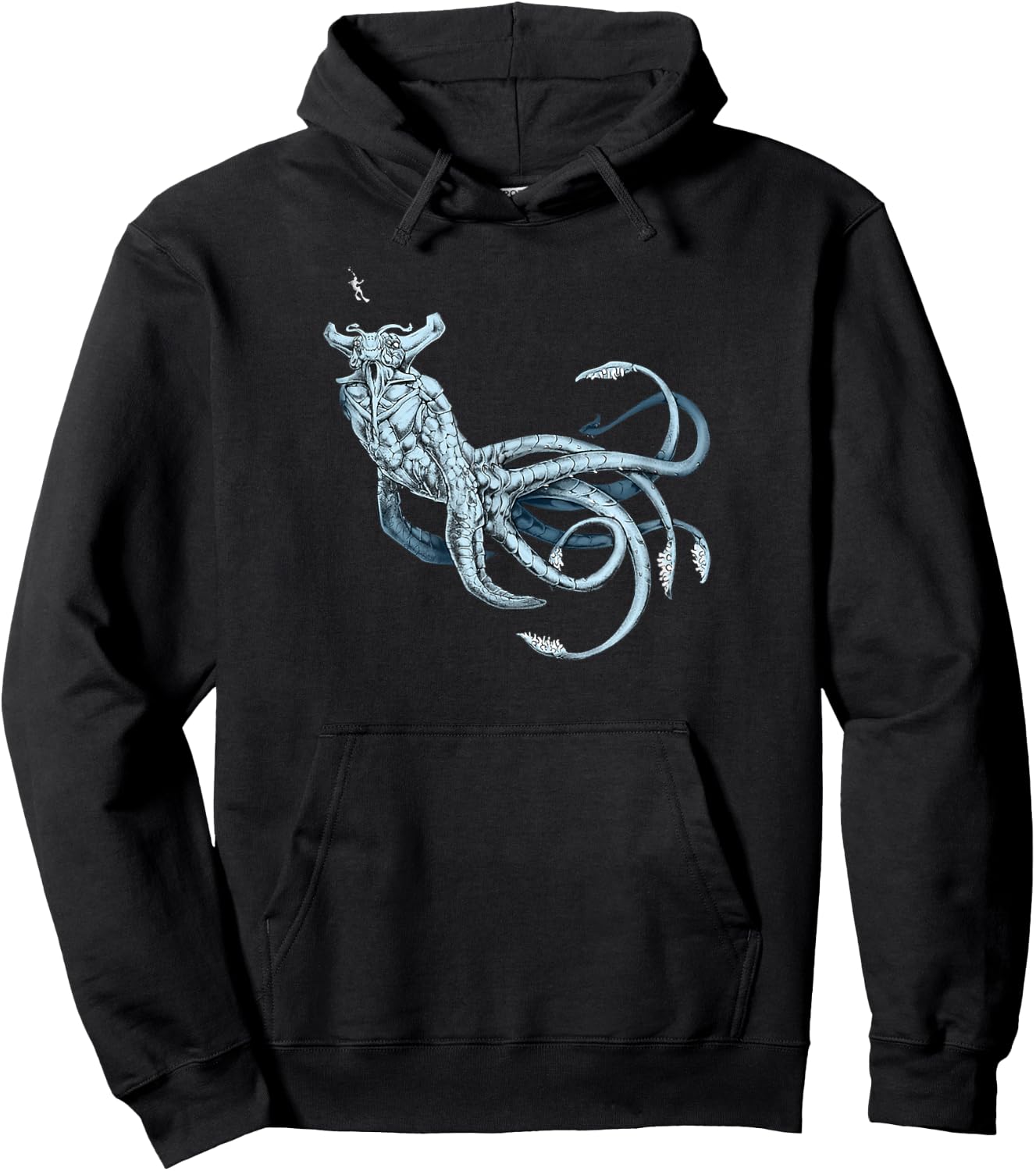 Sea Emperor Transparent Hoodie - Hoodie | Black