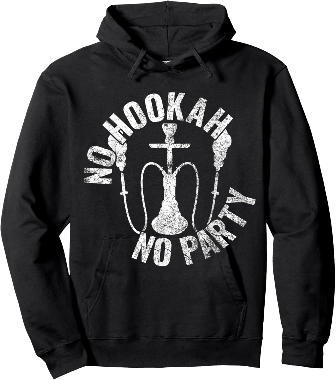 Hookah bowl / Shisha party, no hookah, no party. Hoodie - Hoodie | Black