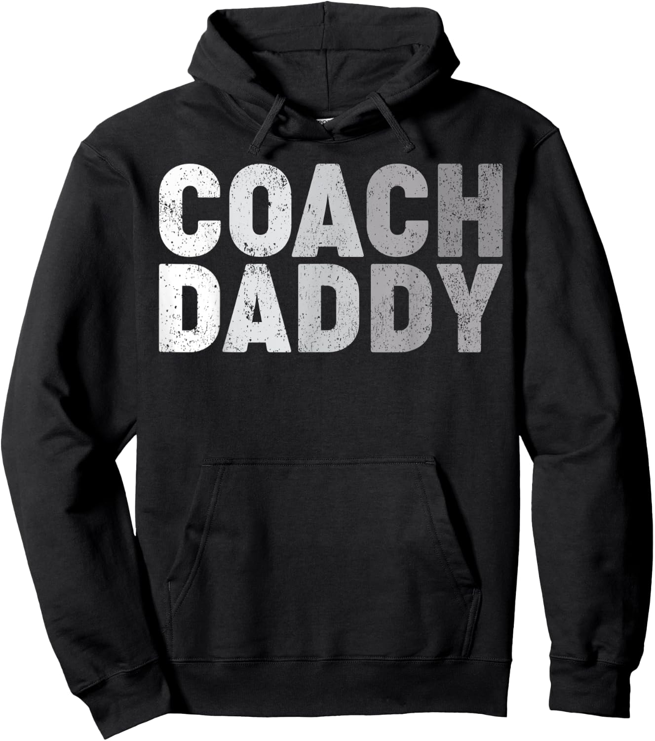 Coach Daddy Soccer Football Basketball Coach Father's Day Hoodie - Hoodie | Black