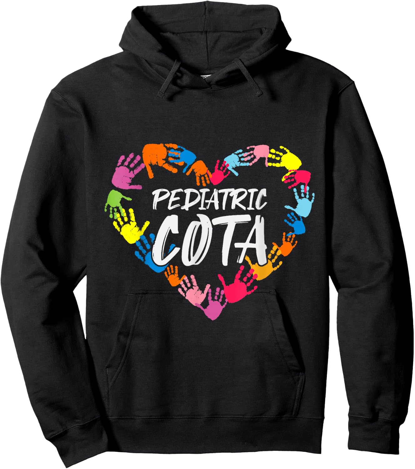 Pediatric COTA Pediatric Occupational Therapy Assistant Hoodie - Hoodie | Black
