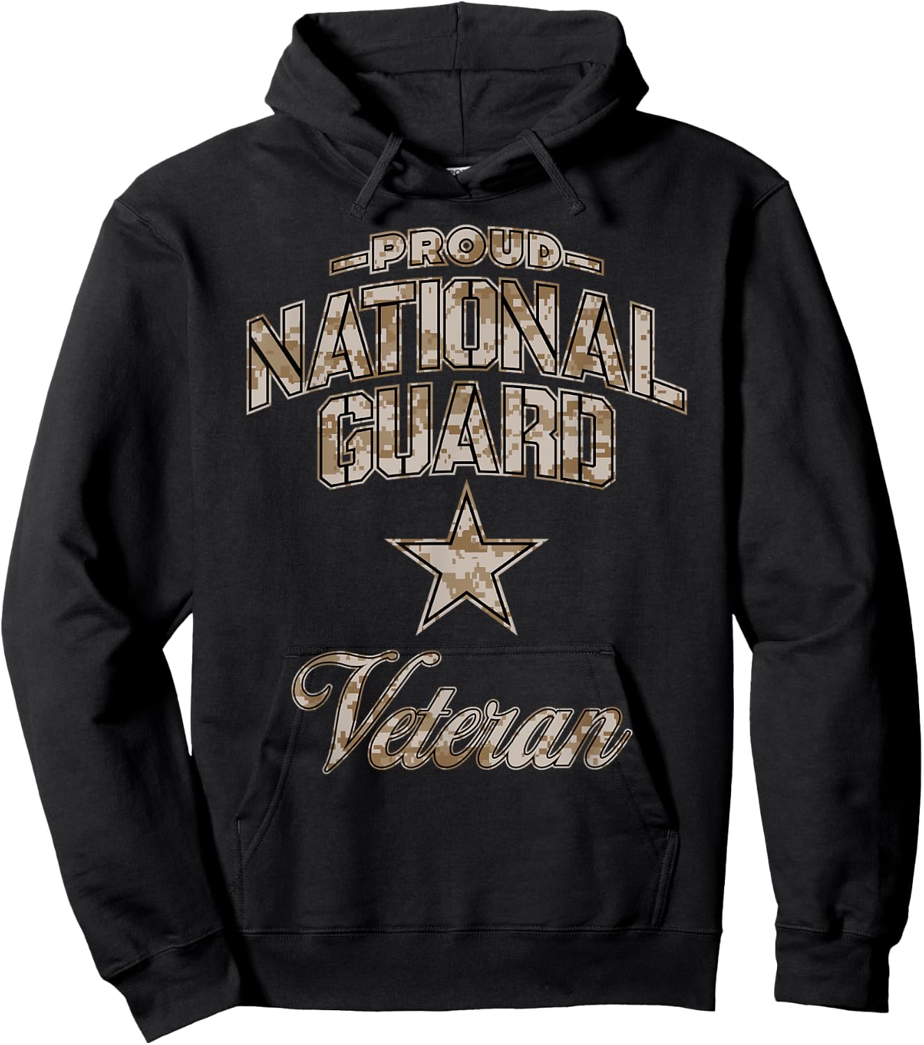 National Guard Veteran Hoodie - Hoodie | Black