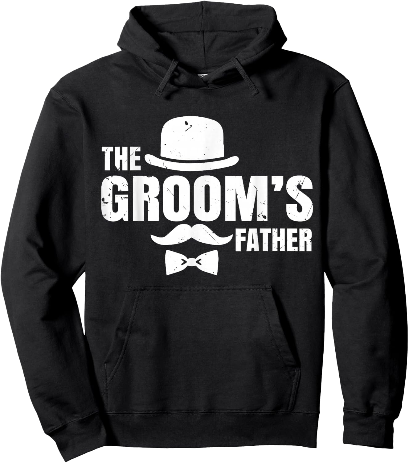 The Groom's Father Stuff Wedding Costume Father of the Groom Hoodie - Hoodie | Black