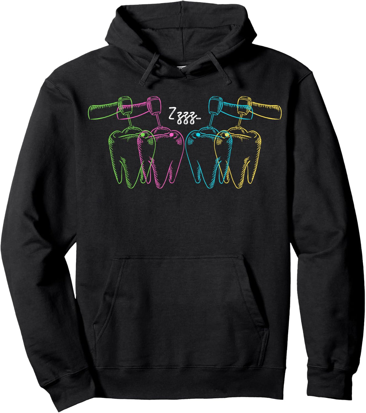 Funny Dentist Dental Students Dental Hygienists Assistants Hoodie - Hoodie | Black