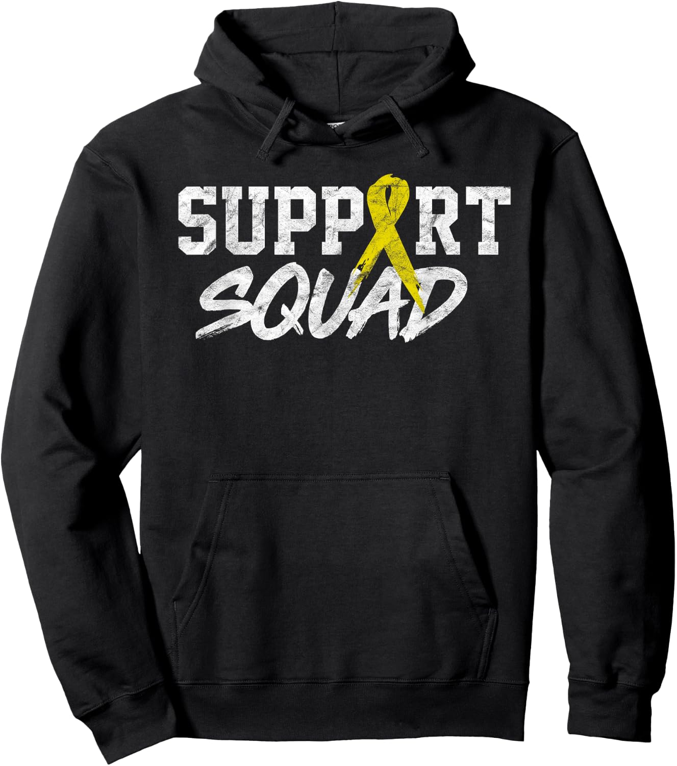 Sarcoma Awareness Month Support Squad Bone Cancer Hoodie - Hoodie | Black