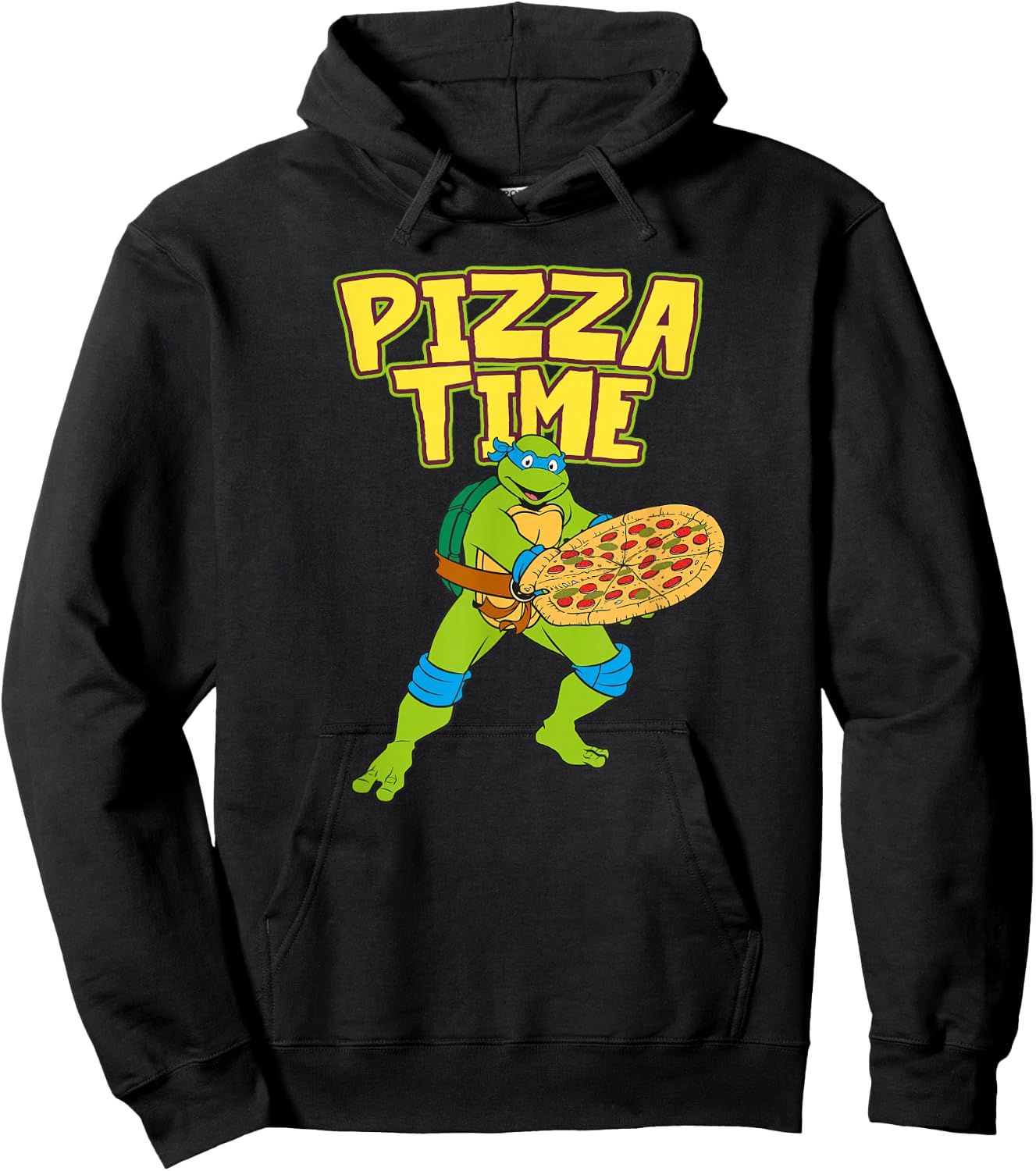 Leonardo - Pizza Time Hoodie - Hoodie | Black