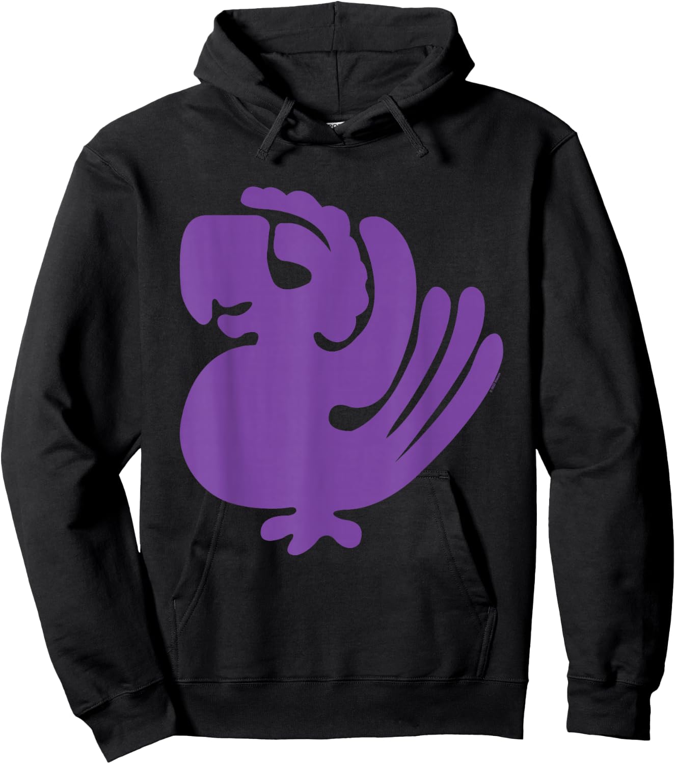 Legends of the Hidden Temple Purple Parrots Alt Logo Hoodie - Hoodie | Black
