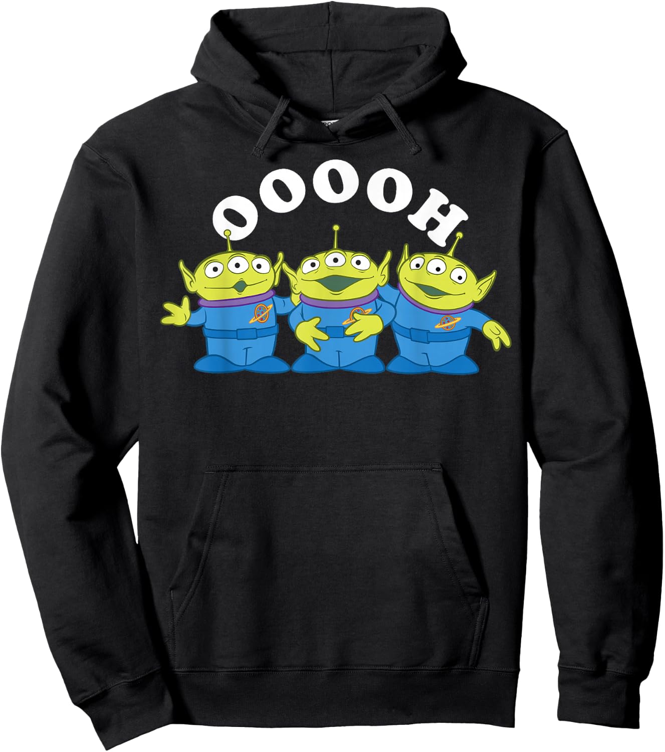 Disney Pixar Toy Story OOOHHH Alien Trio Portrait Hoodie - Hoodie | Black