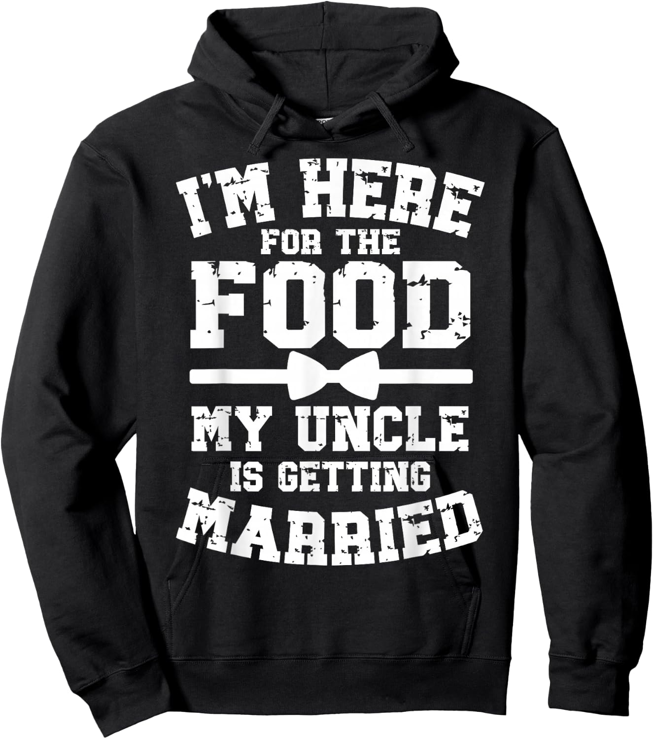 My Uncle is Getting Married Groom's Nephew of The Groom Hoodie - Hoodie | Black