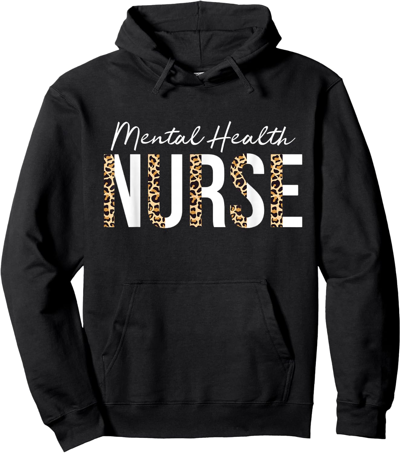 Mental Health Nurse Psych Nurse Psychiatric Nurse RN Hoodie - Hoodie | Black