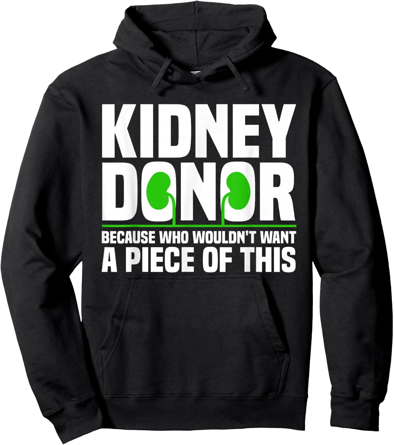 Cool Kidney Donor Art Women Organ Donation Awareness Small Hoodie - Hoodie | Black