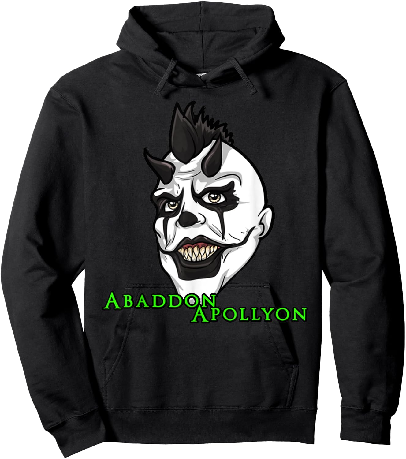 Abaddon Apollyon Face Monster_Abaddon Hoodie - Hoodie | Black