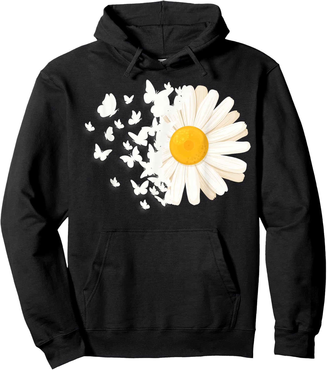 Marguerites Daisy Summer Daisies Flower Garden Gardeners Hoodie - Hoodie | Black