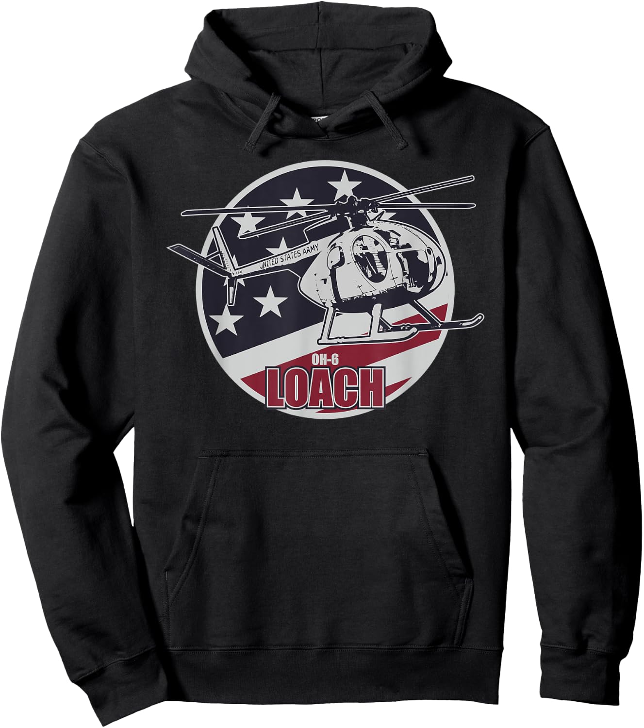 OH-6 Loach Hoodie - Hoodie | Black