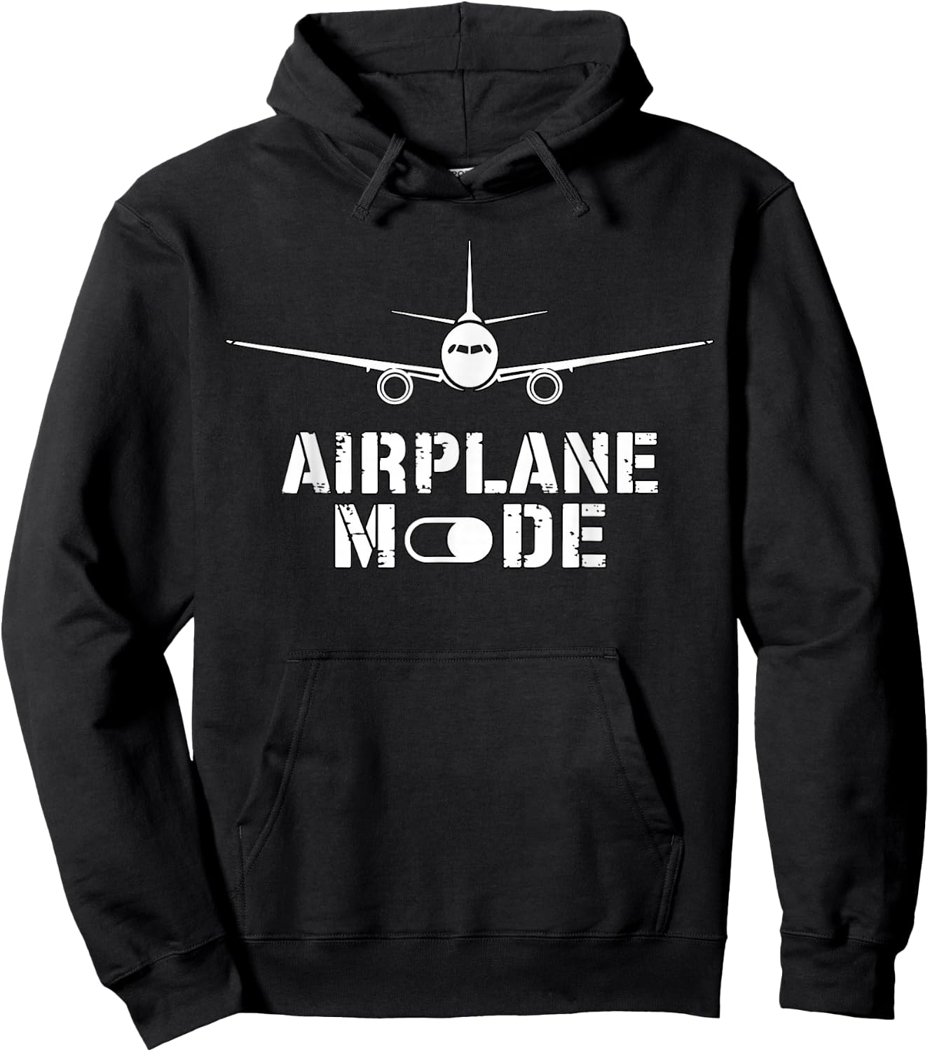 Airplane Mode Pilot Aircraft Hoodie - Hoodie | Black