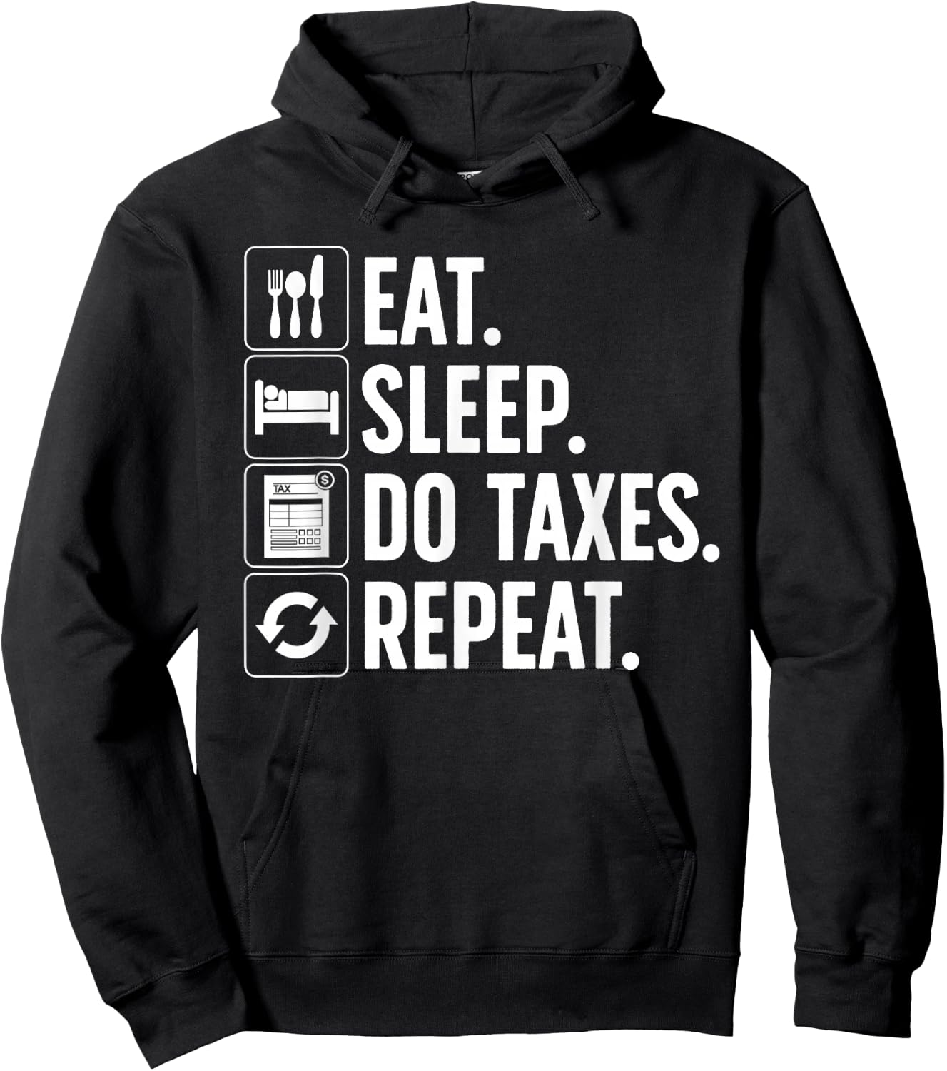Cute Accountant Design Women Accountant Accounting Hoodie - Hoodie | Black