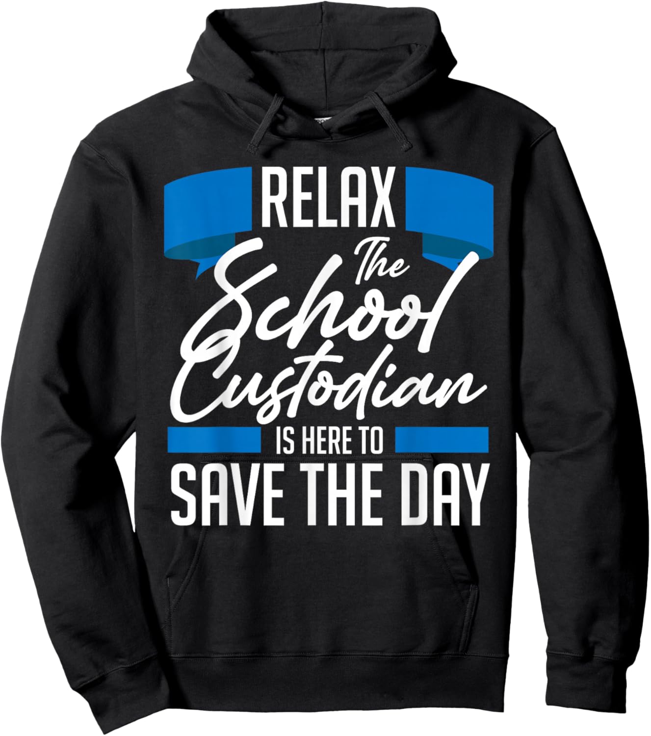 School Custodian Hoodie - Hoodie | Black