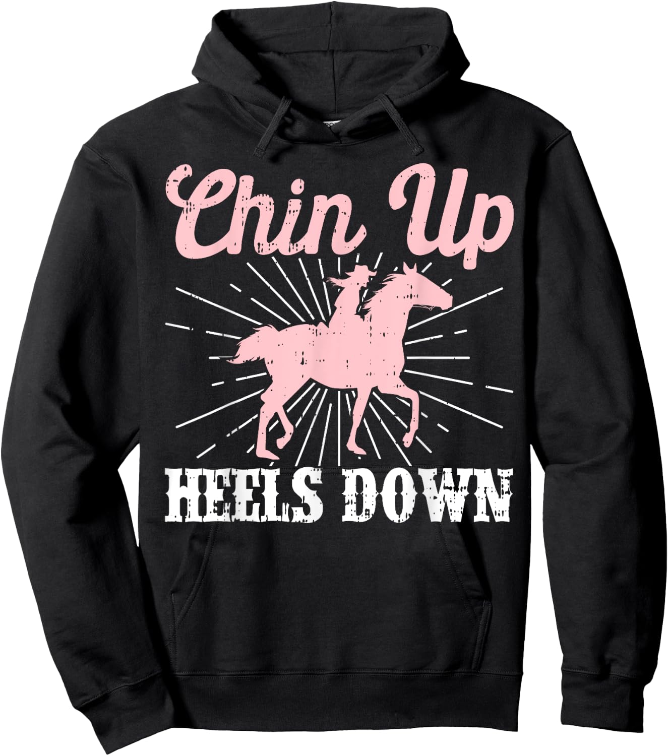 Funny Horse Lover Equestrian Horseback Riding Hoodie - Hoodie | Black