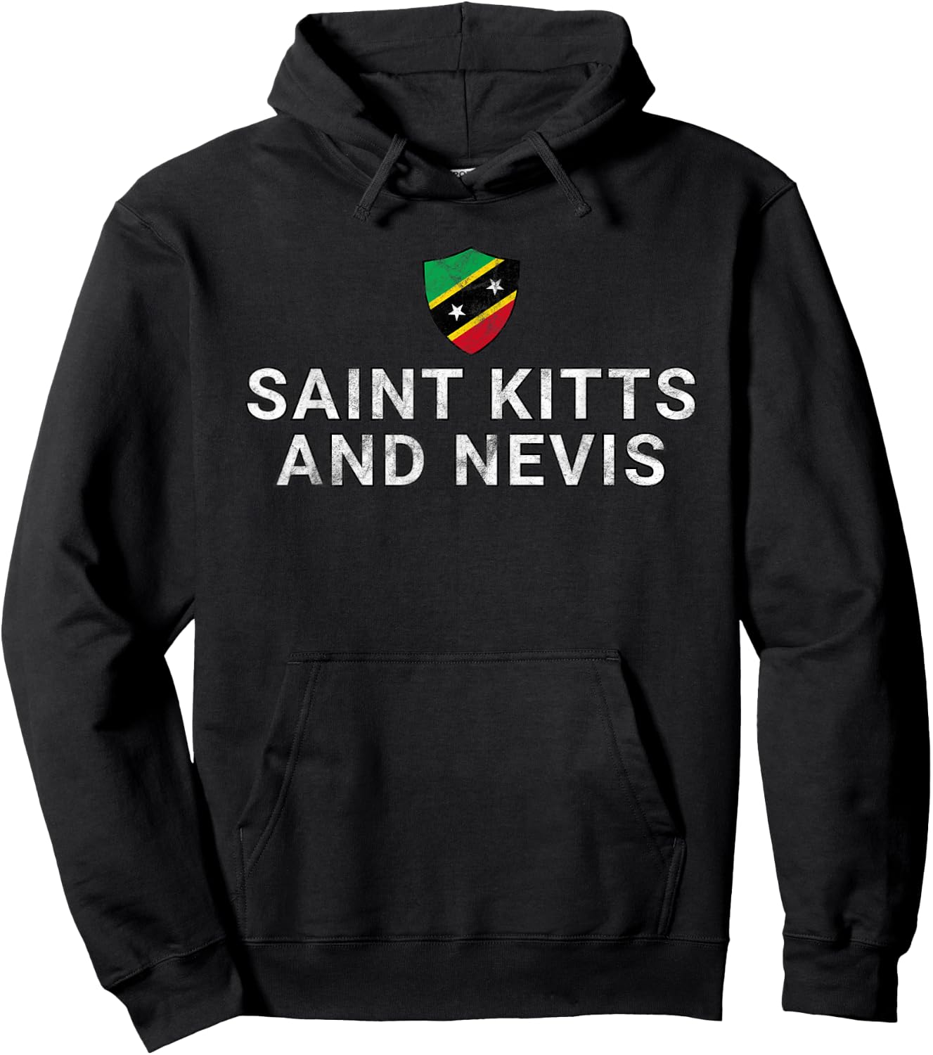 Saint Kitts and Nevis Hoodie - Hoodie | Black