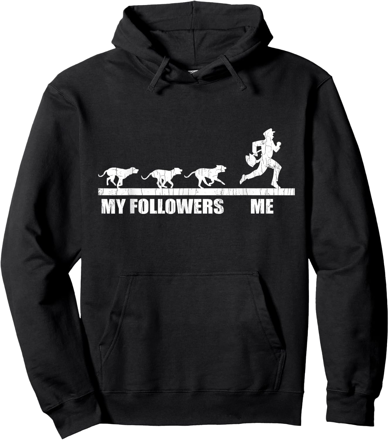 Postal Worker Funny Delivery Mailman Hoodie - Hoodie | Black