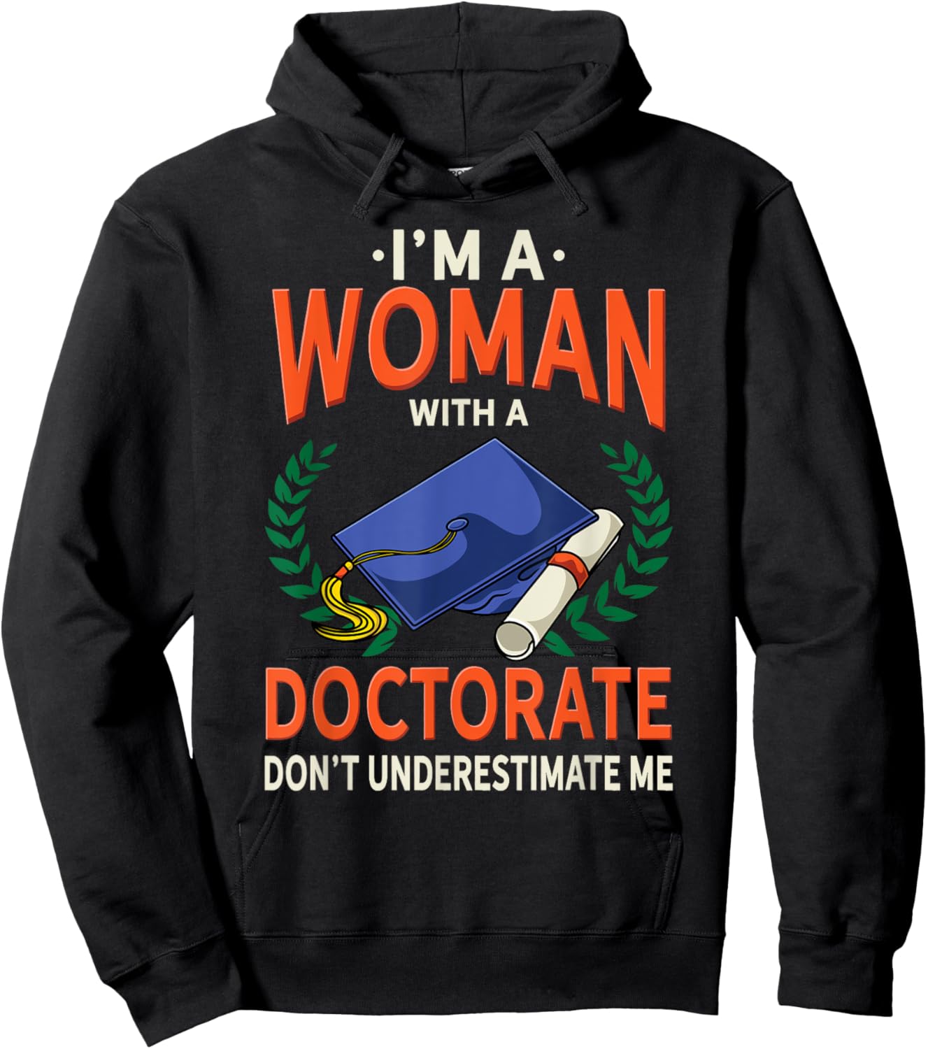 Doctor's grade gift - funny Gift graduation Hoodie - Hoodie | Black
