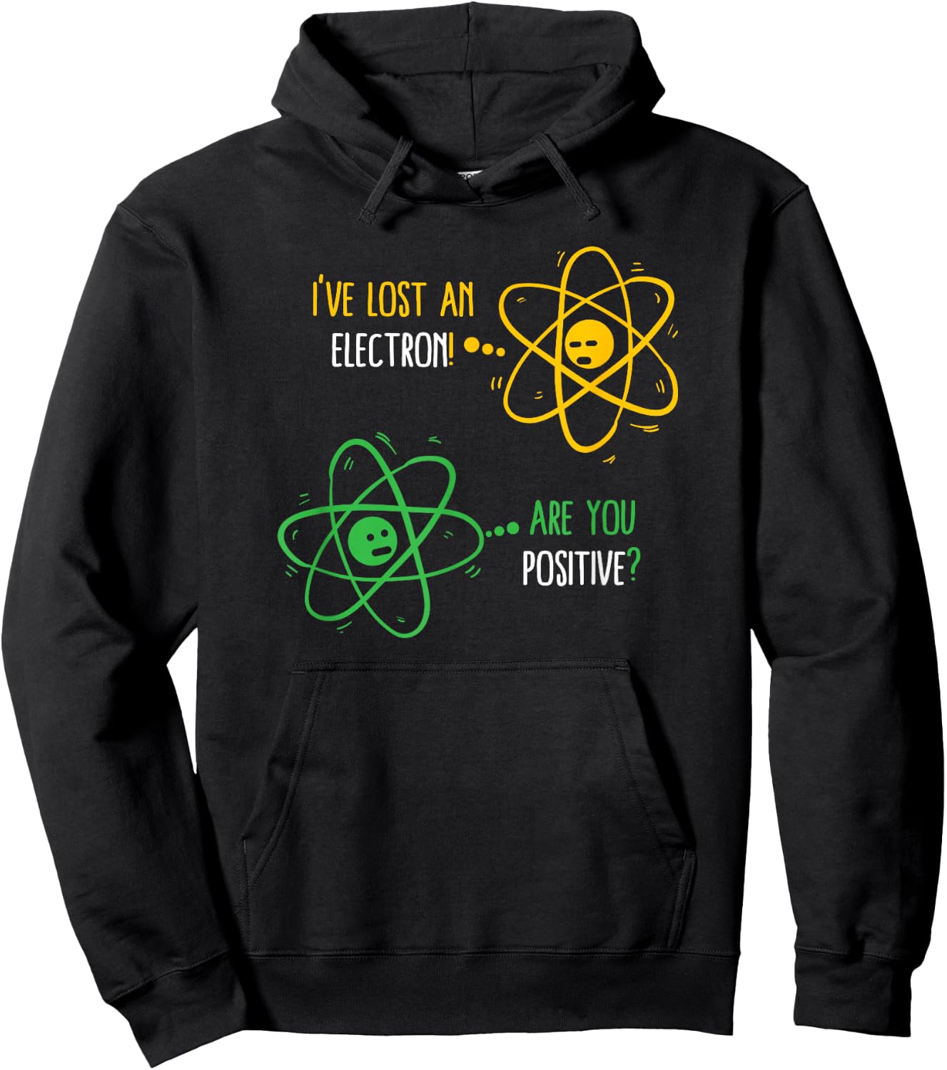 Chemistry Science Chemist Student Atom Funny Hoodie - Hoodie | Black