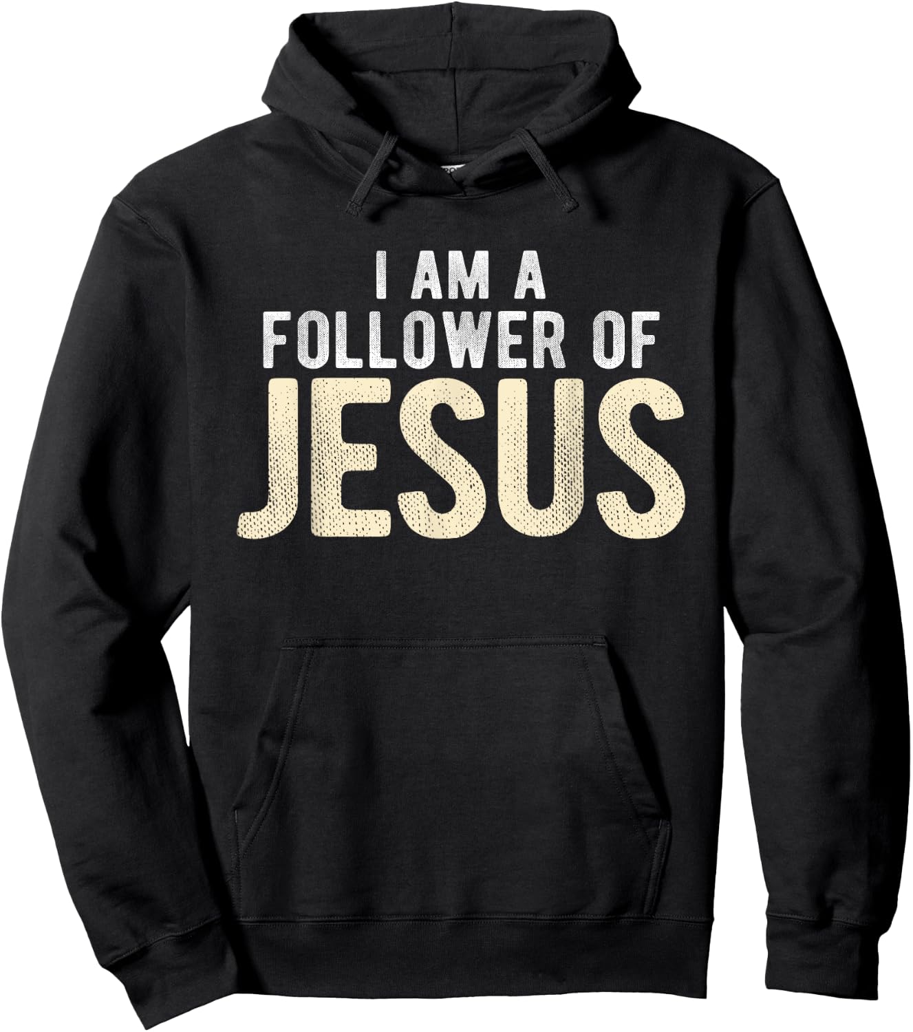 Christian Religious I Am A Follower Of Jesus Hoodie - Hoodie | Black