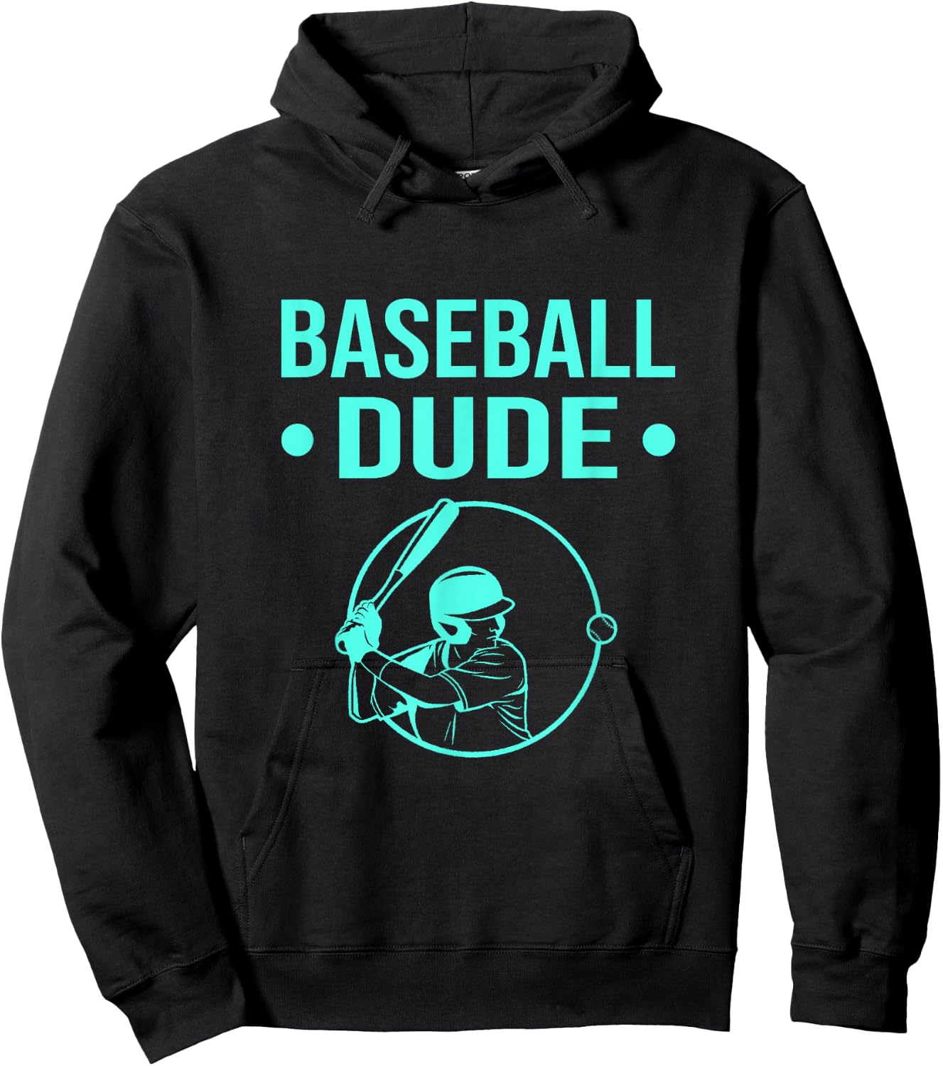 Perfect Baseball Dude Shirt Perfect Dude Merchandise Dude Hoodie - Hoodie | Black