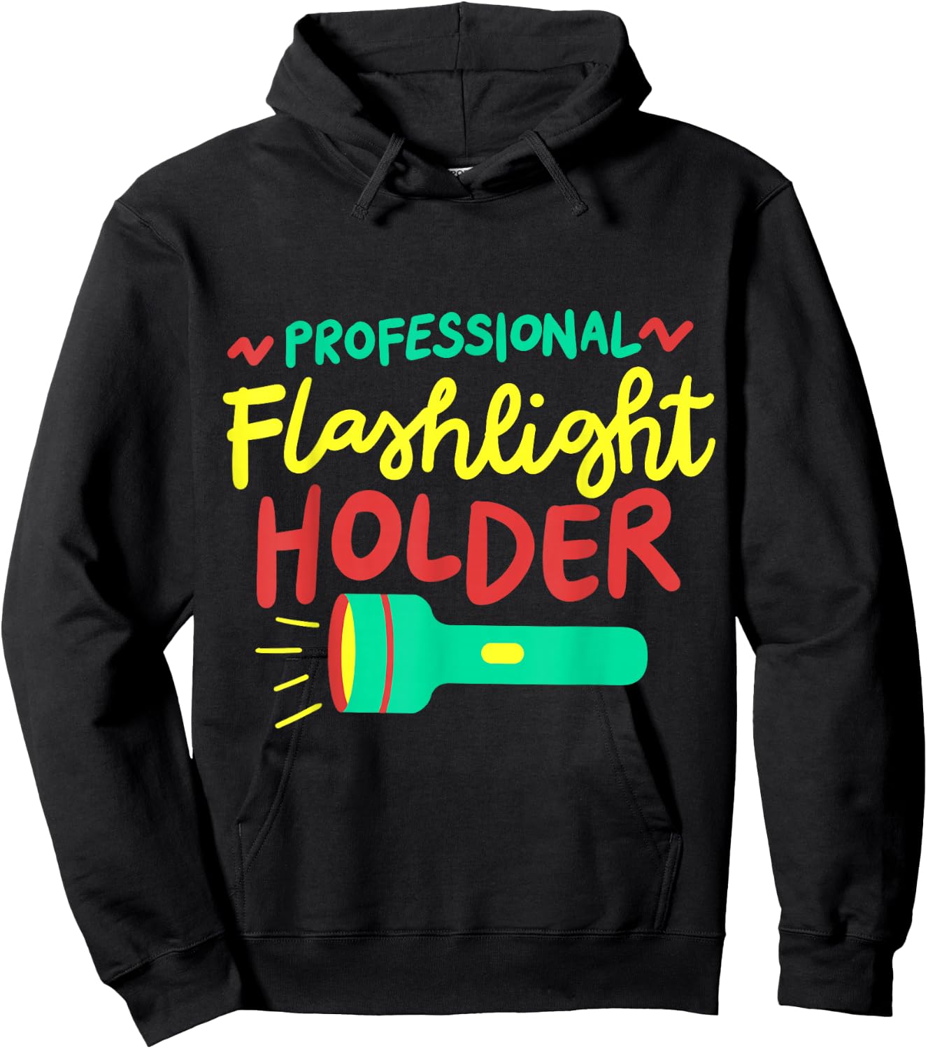 Professional Flashlight Holder Hoodie - Hoodie | Black