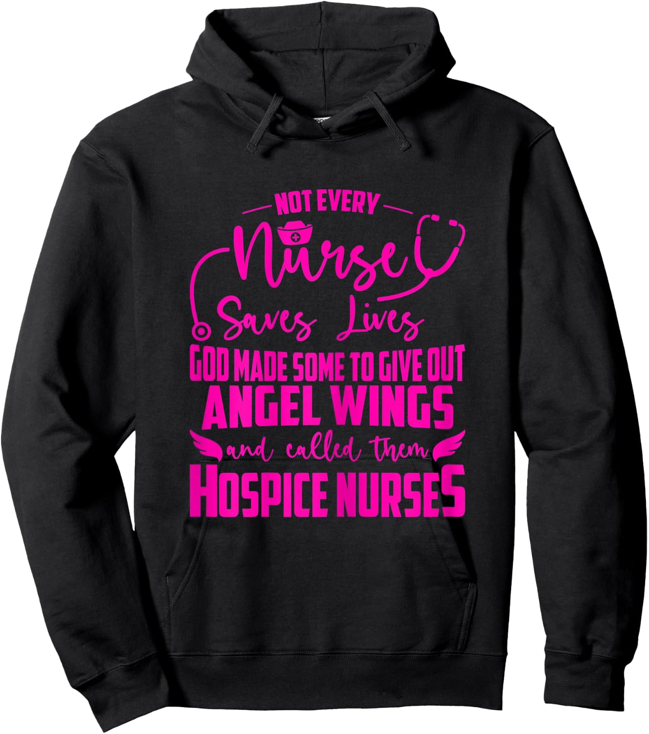 Registered Hospice Nurse Hoodie - Hoodie | Black