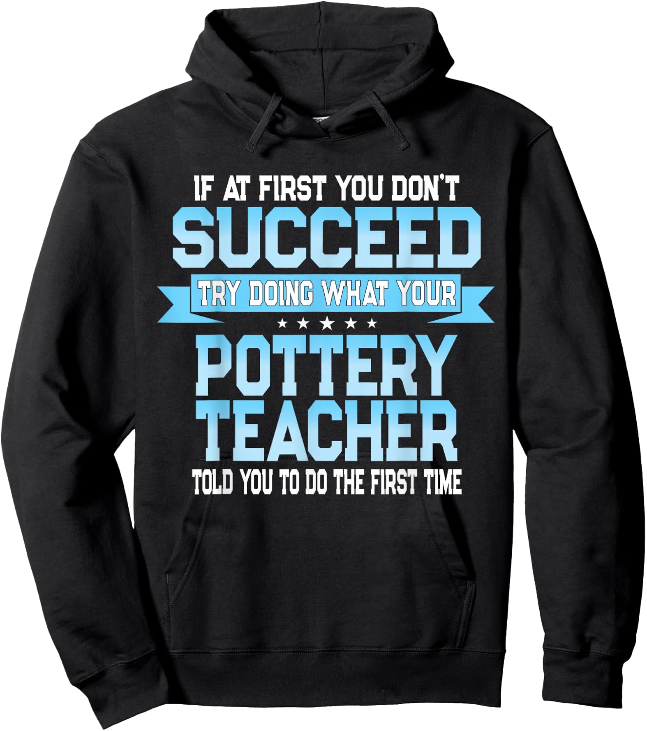 Fun Pottery Teacher Joke - Funny Saying Hoodie - Hoodie | Black
