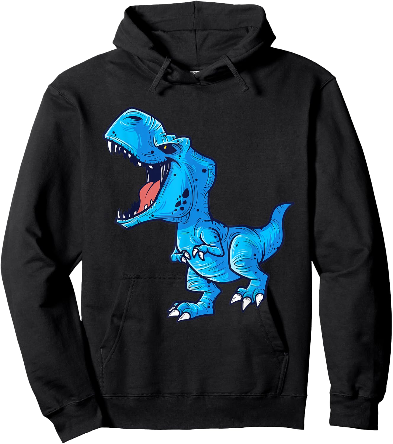 Funny Dinosaur T-Rex Dino Animal Lover Gift Kids Boys Hoodie - Hoodie | Black