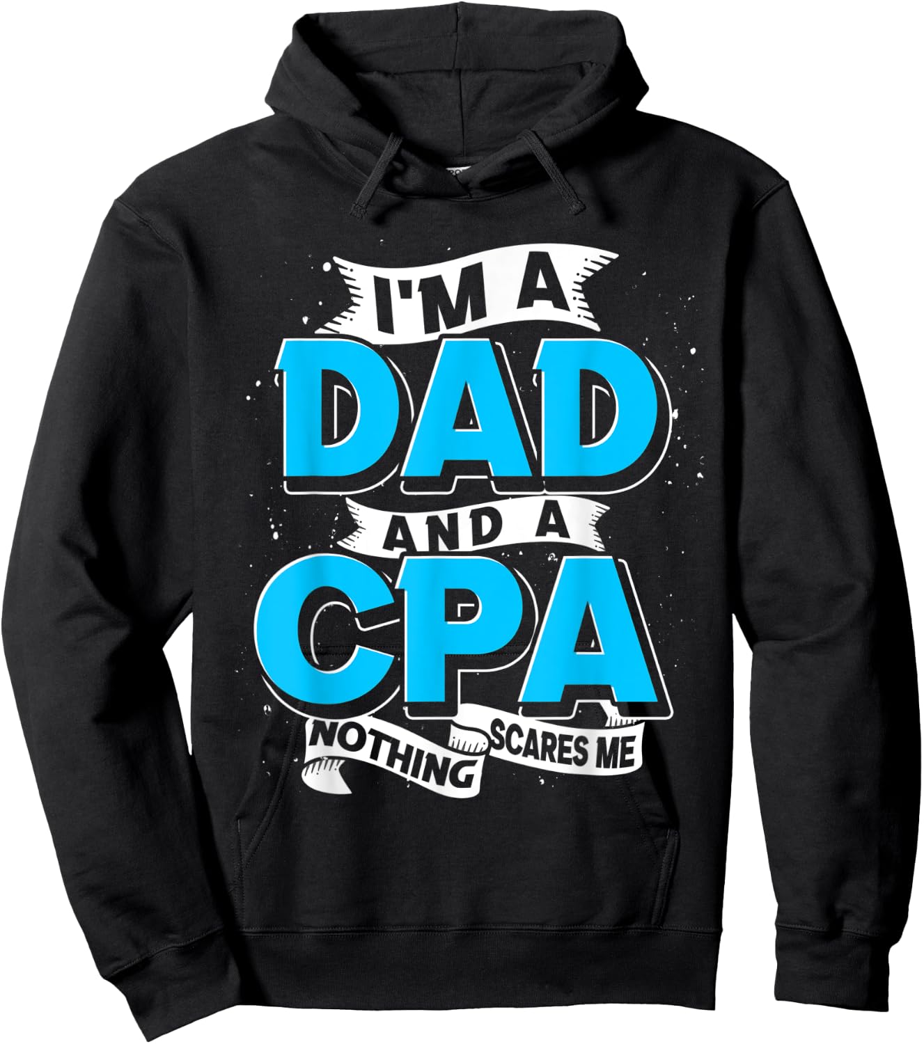 Certified Public Accountant Dad Accounting Fathers Day CPA Hoodie - Hoodie | Black